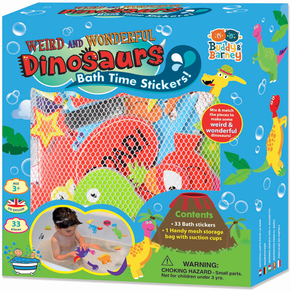 Buddy & Barney: Magical Mix & Match Dinosaur Bath Time Stickers - Image 3