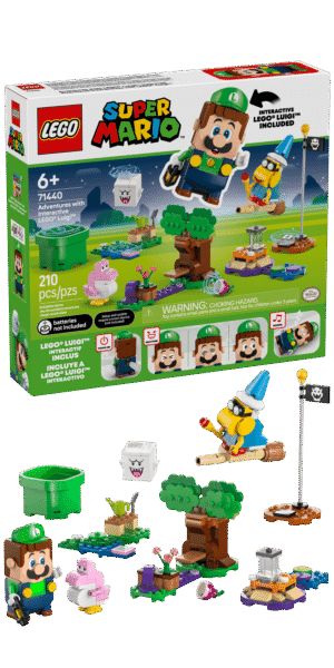 LEGO Super Mario Adventures with Interactive LEGO Luigi Set 71440