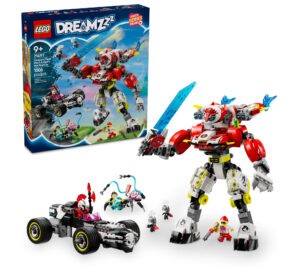 LEGO DREAMZzz Cooper's Tiger Mech & Zero's Hot Rod Car 1006-Piece Set