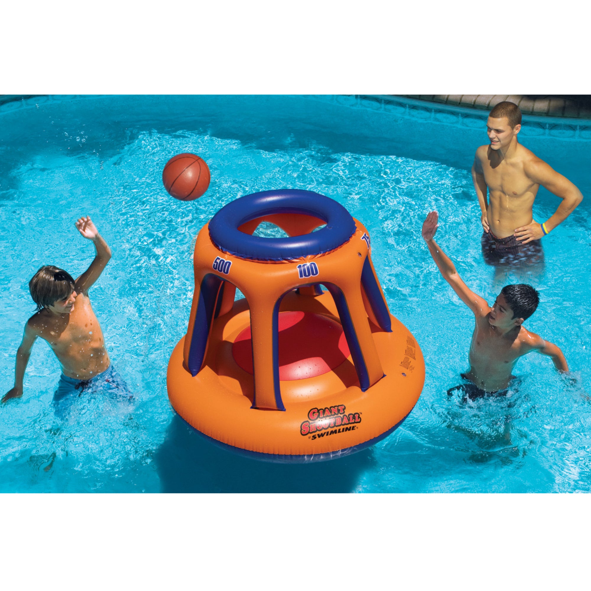 Swimline Giant Shootball Inflatable Basketball Water Game - Image 3