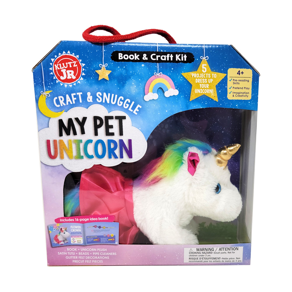 Klutz Jr. My Pet Unicorn Craft & Snuggle Kit - Plush Toy Creation - Image 2