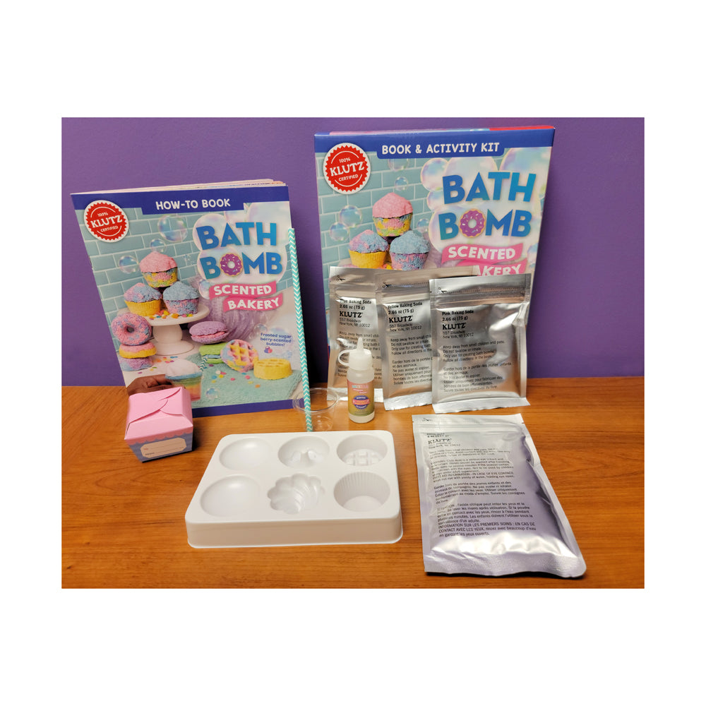 Klutz Bath Bomb Scented Bakery Craft Kit - Create Fizzy Bath Bombs - Image 3