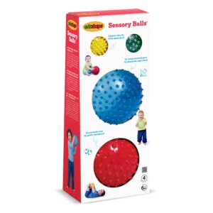 Edushape Sensory Ball Mega Pack ???? 4 Nubby Textured Balls