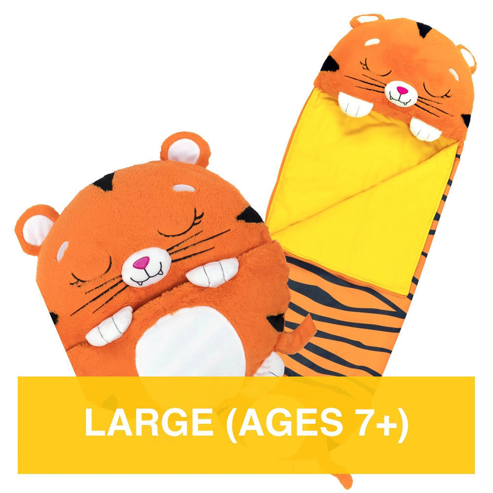 Happy Nappers Tiger Tobi 66 inch Plush Sleepy Sack - Large - Image 8