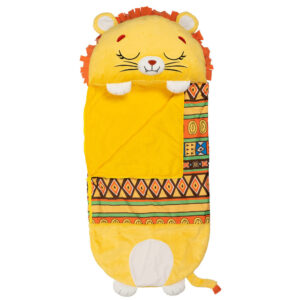 Happy Nappers Lion Lex 66 inch 2-in-1 Plush Pillow & Sleepy Sack - Large