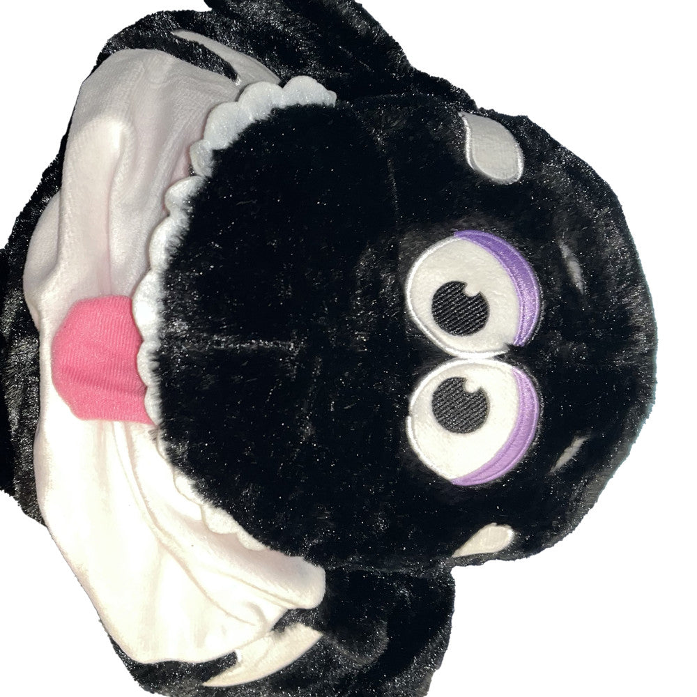 Tummy Stuffers Shark - Black & White: Storage Plush Buddy - Image 3