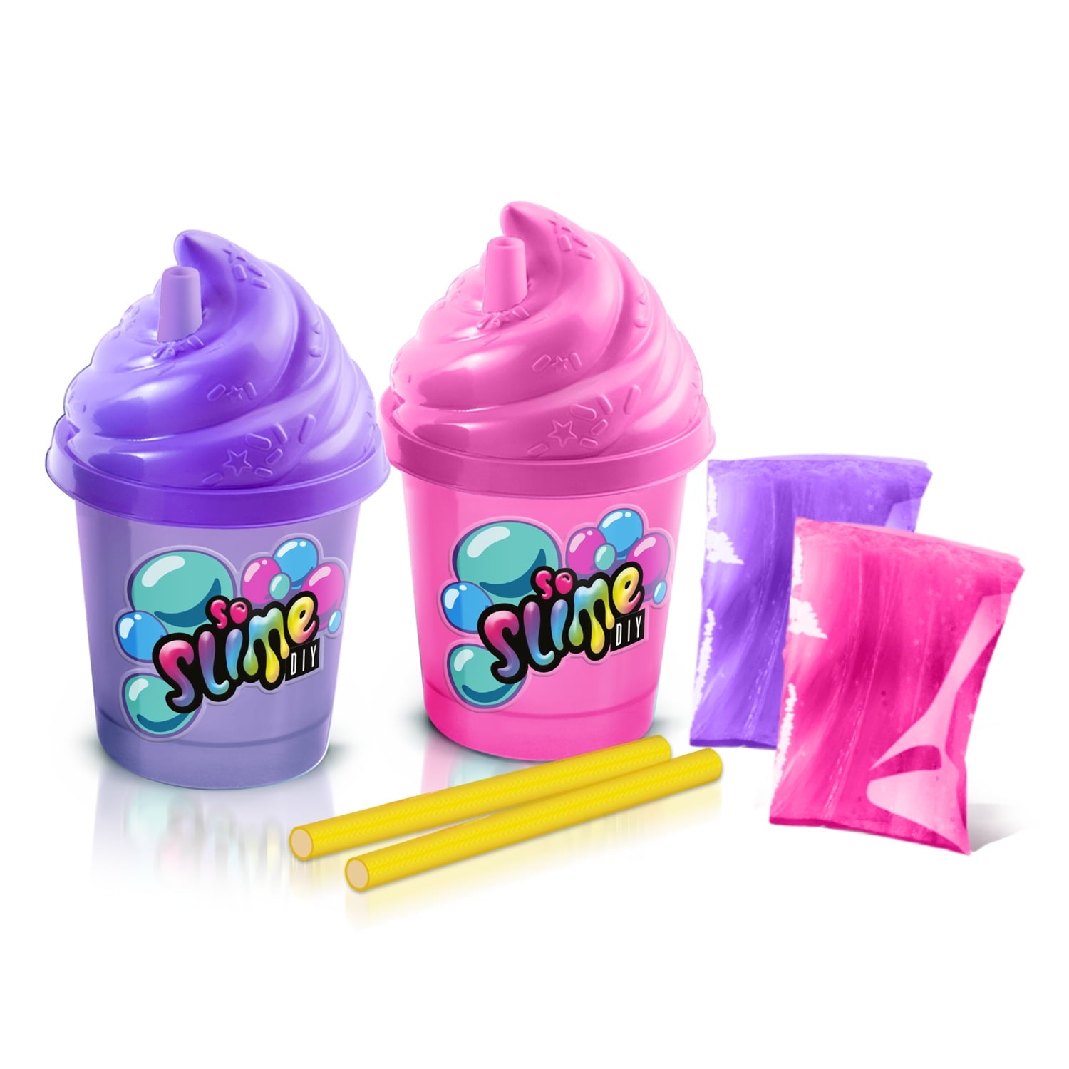 So Slime DIY Bubble Slime Kit - Dual Color Fun Pack - Image 2