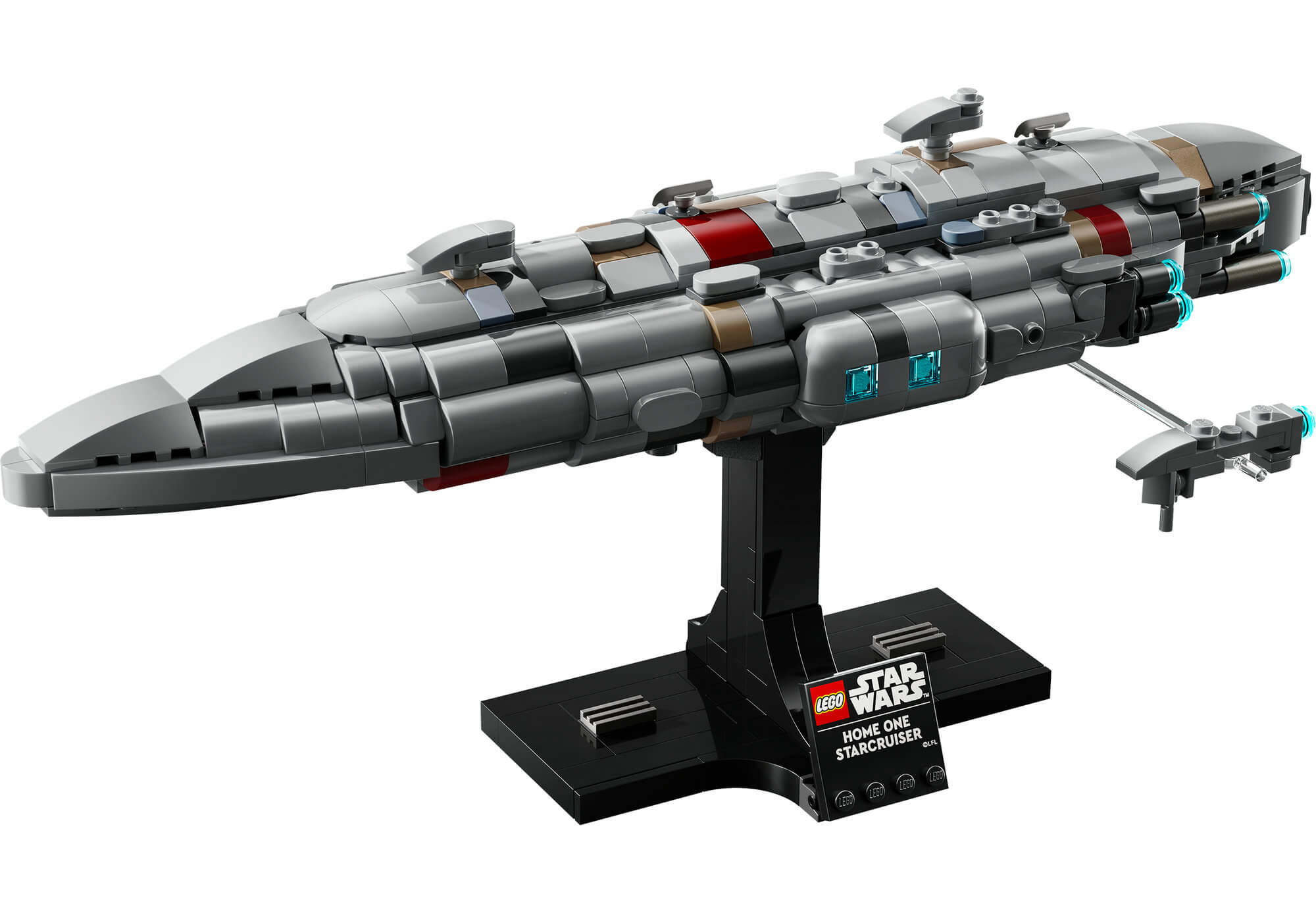LEGO Star Wars Home One Starcruiser Model Kit 75405 - Buildable Starship - Image 3