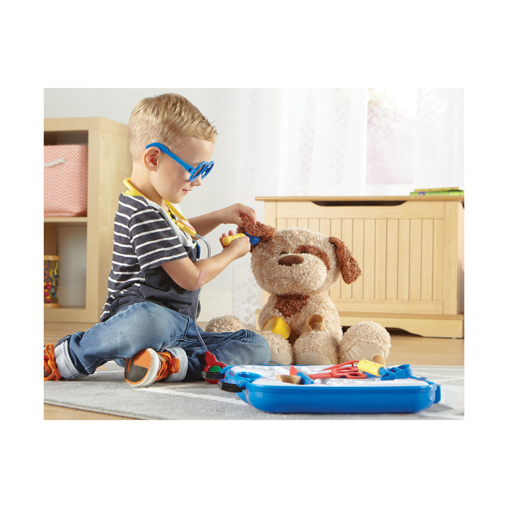 Learning Resources Pretend & Play Doctor Set - Medical Role Play Kit - Image 2