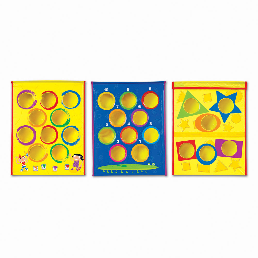 Learning Resources Smart Toss Active Play Set, 4-in-1 Game Options, Outdoor Toss Game - Image 2