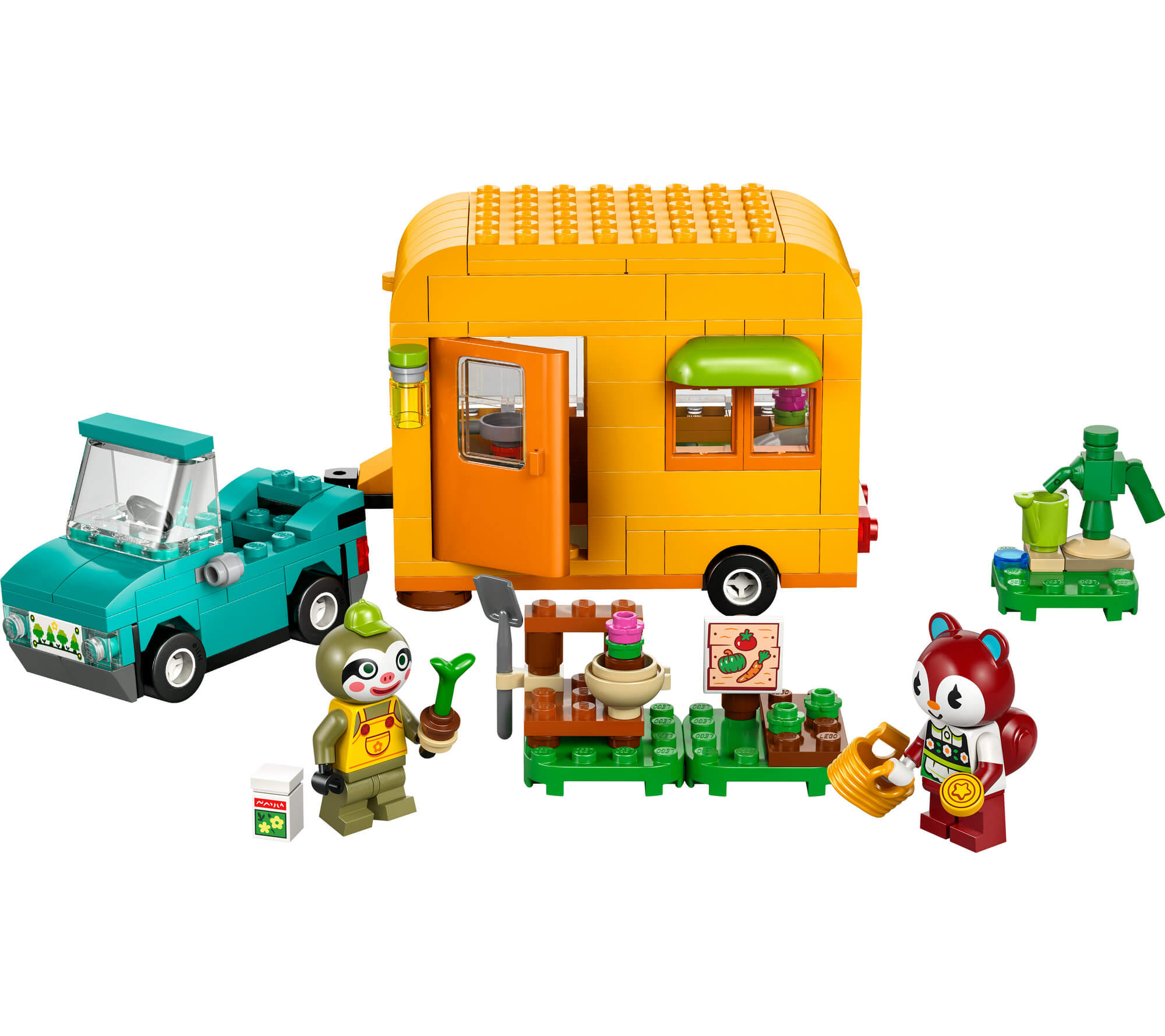 LEGO Animal Crossing Leif's Caravan & Garden Shop Kit 77054 - Image 3