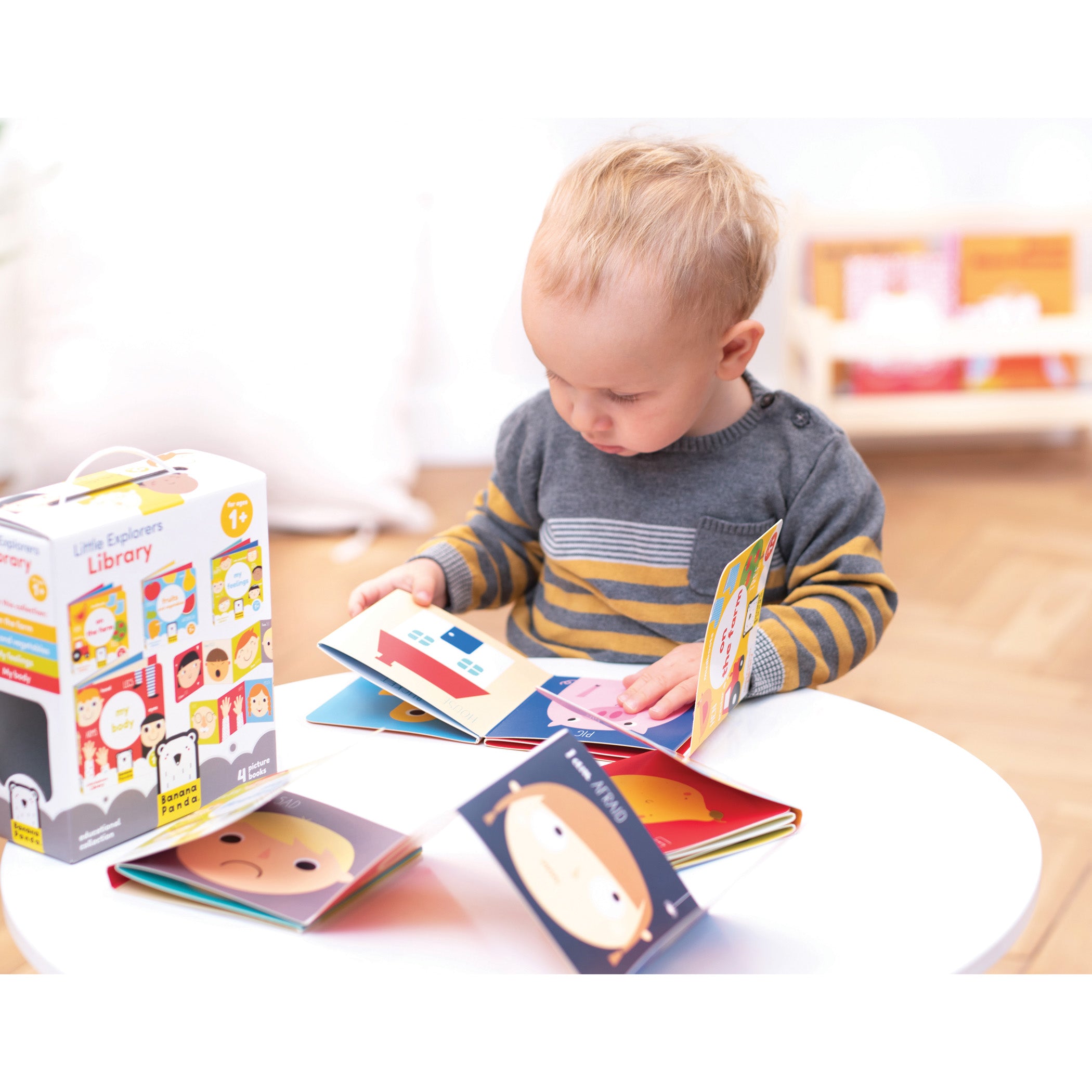 Banana Panda High Contrast Baby Pack – Visual and Cognitive Development Set - Image 3