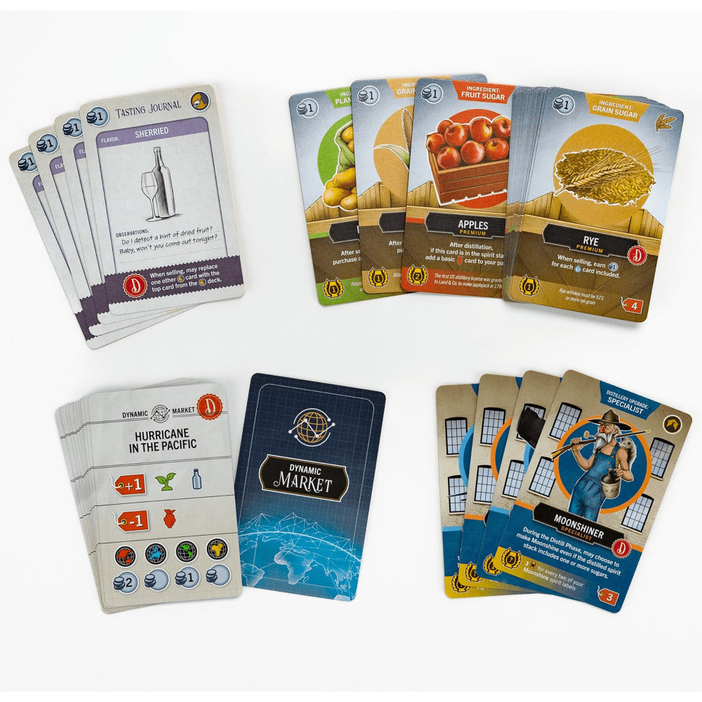 Distilled: Cask Strength 55 Card Mini Expansion Strategy Board Game - Image 3