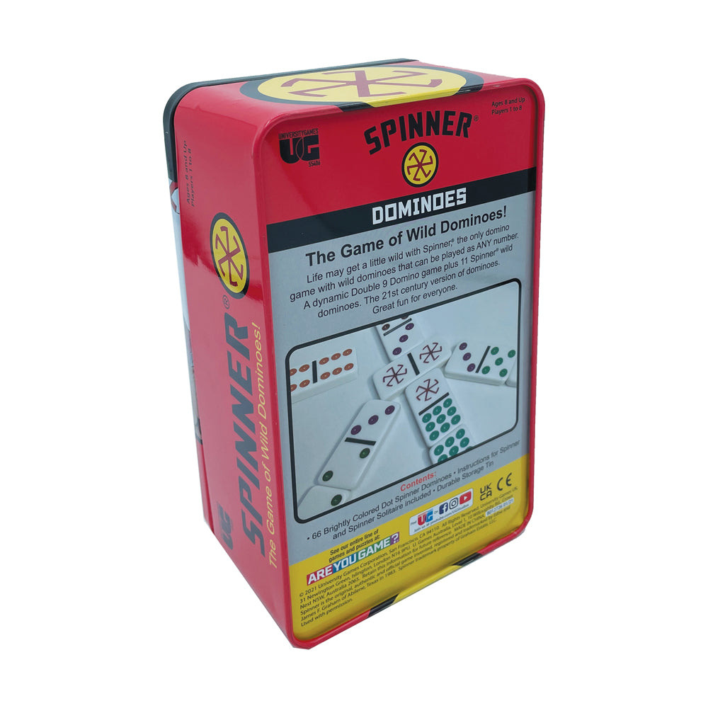 Spinner Wild Dominoes Game by University Games - Image 3