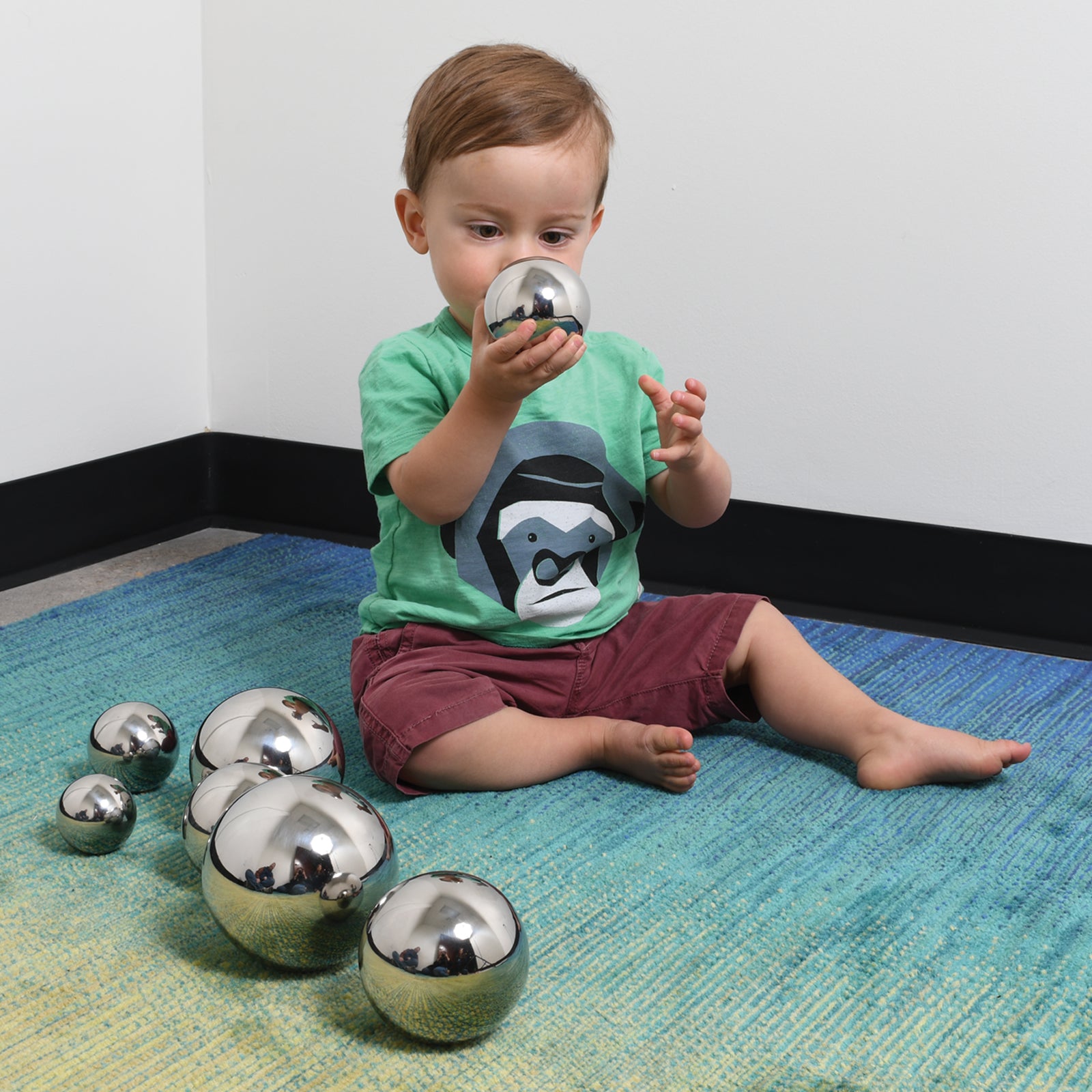 TickiT Sensory Reflective Sound Balls - Set of 7 - Image 4