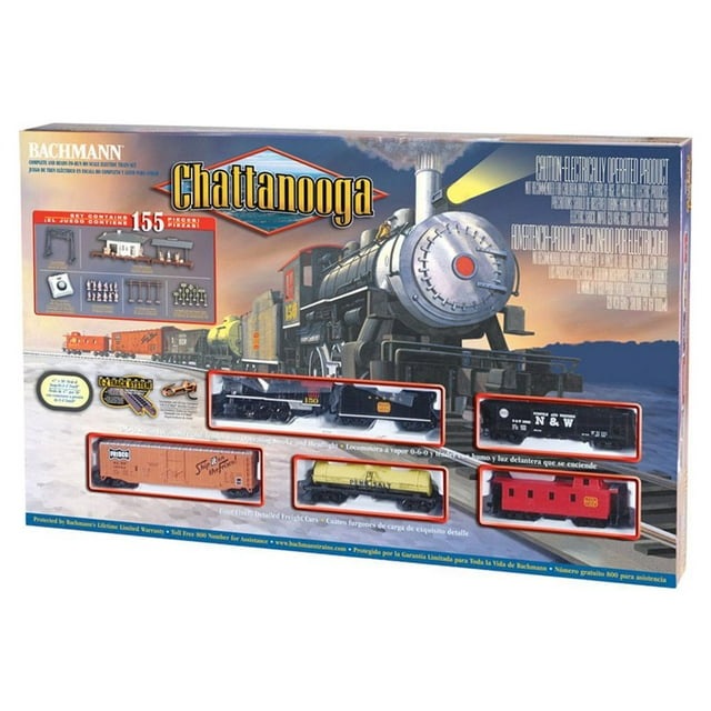 Bachmann Trains - Chattanooga HO Scale Ready To Run 155 Piece Electric Train Set - Image 2