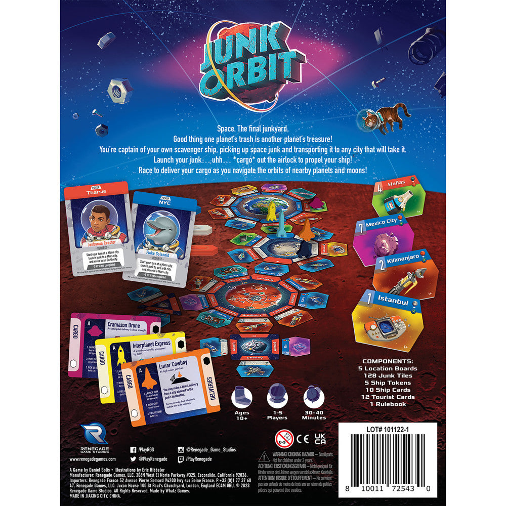 Junk Orbit Renegade Edition Strategic Family Board Game - Image 2