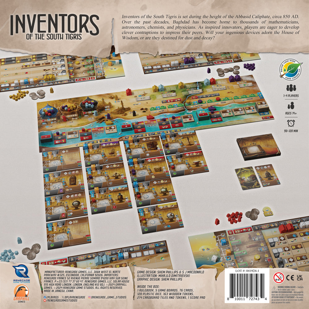 Renegade Game Studios: Masterminds and Machinations in South Tigris Strategy Game - Image 2