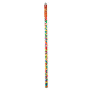 Plus-Plus Super Tube - 500-Piece Neon Mix Building Set - Ages 5+