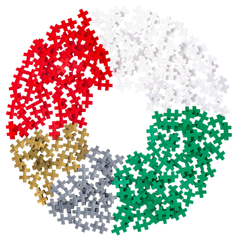 Plus-Plus Open Play Tube - Festive 240-Piece Building Set, Ages 5+ - Image 2