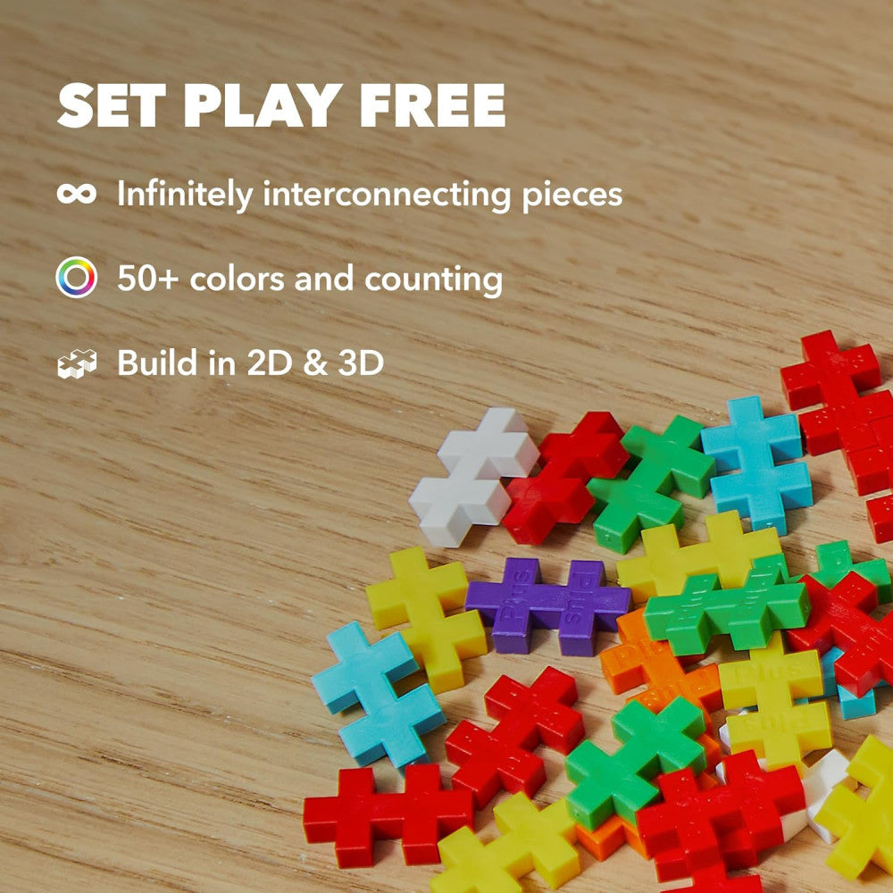 Plus-Plus Open Play Tube - Festive 240-Piece Building Set, Ages 5+ - Image 6