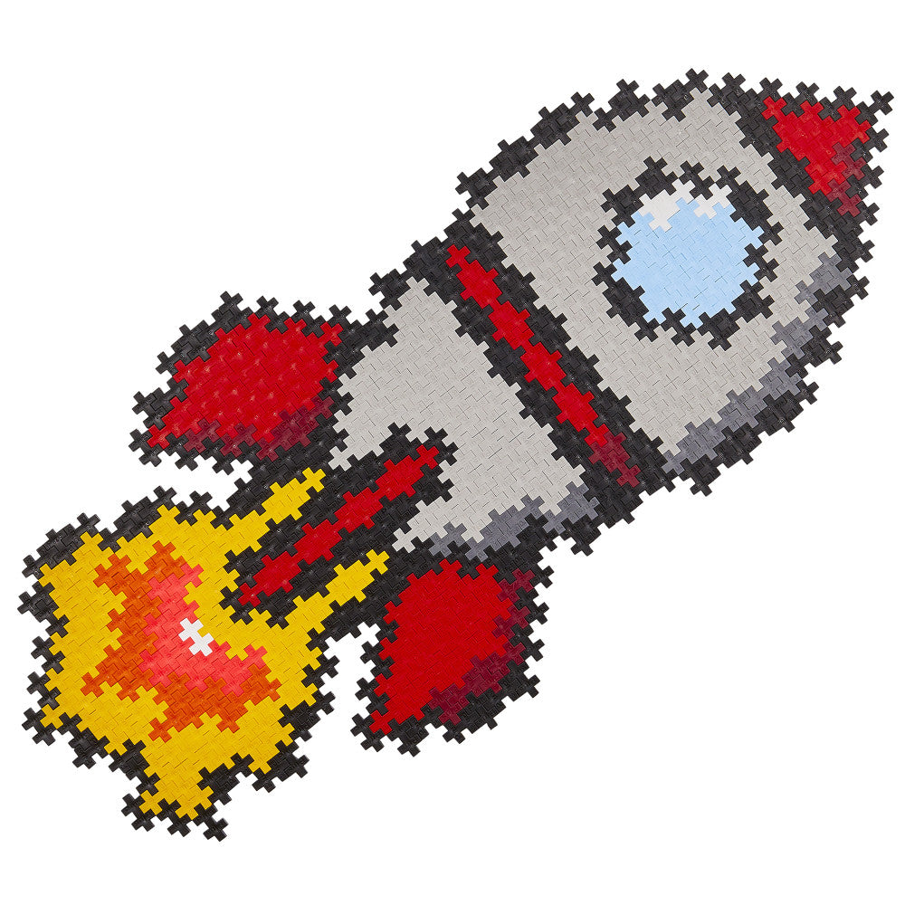 Plus-Plus Puzzle by Number Rocket - 500 Piece Creative Set for Kids Ages 5+ - Image 2
