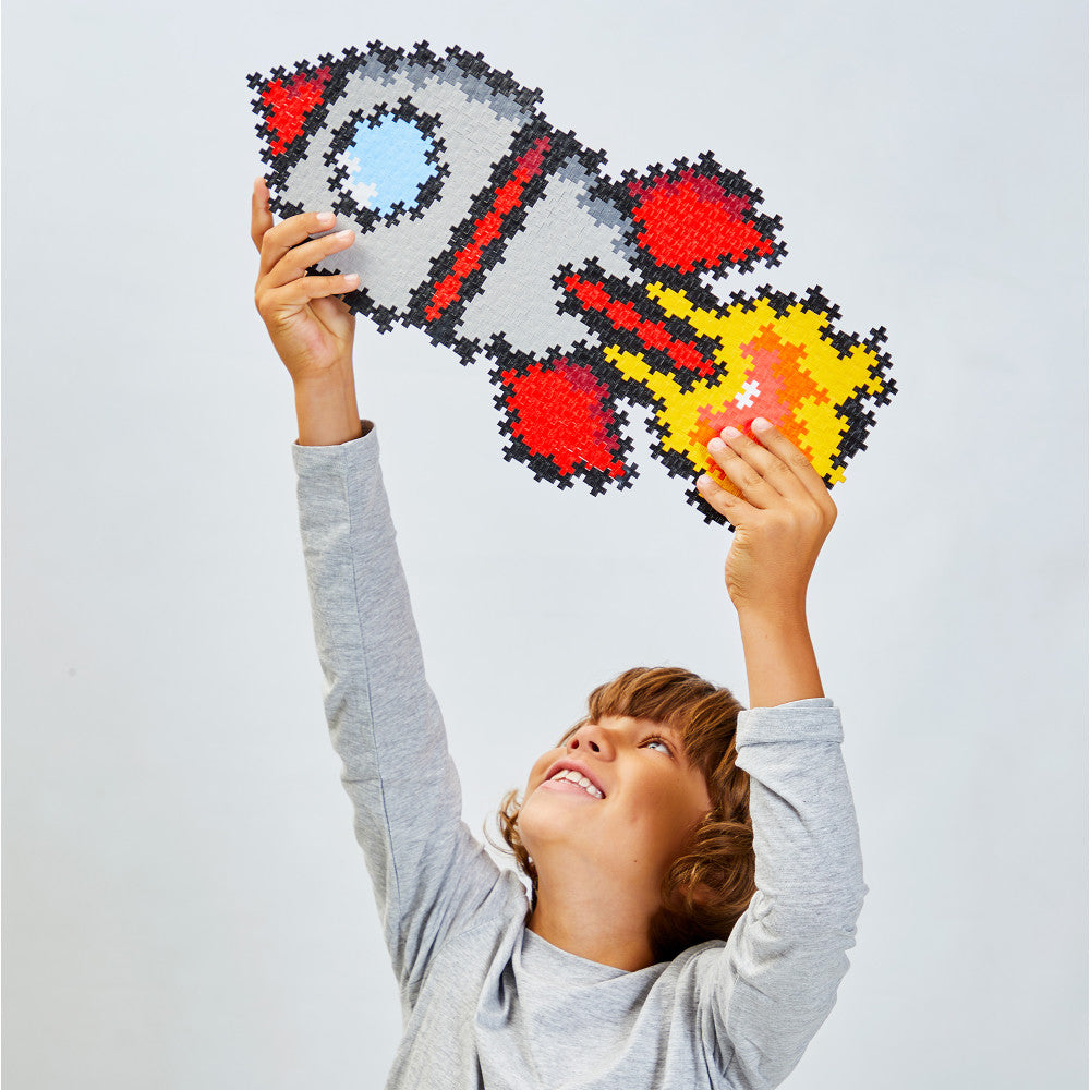 Plus-Plus Puzzle by Number Rocket - 500 Piece Creative Set for Kids Ages 5+ - Image 7
