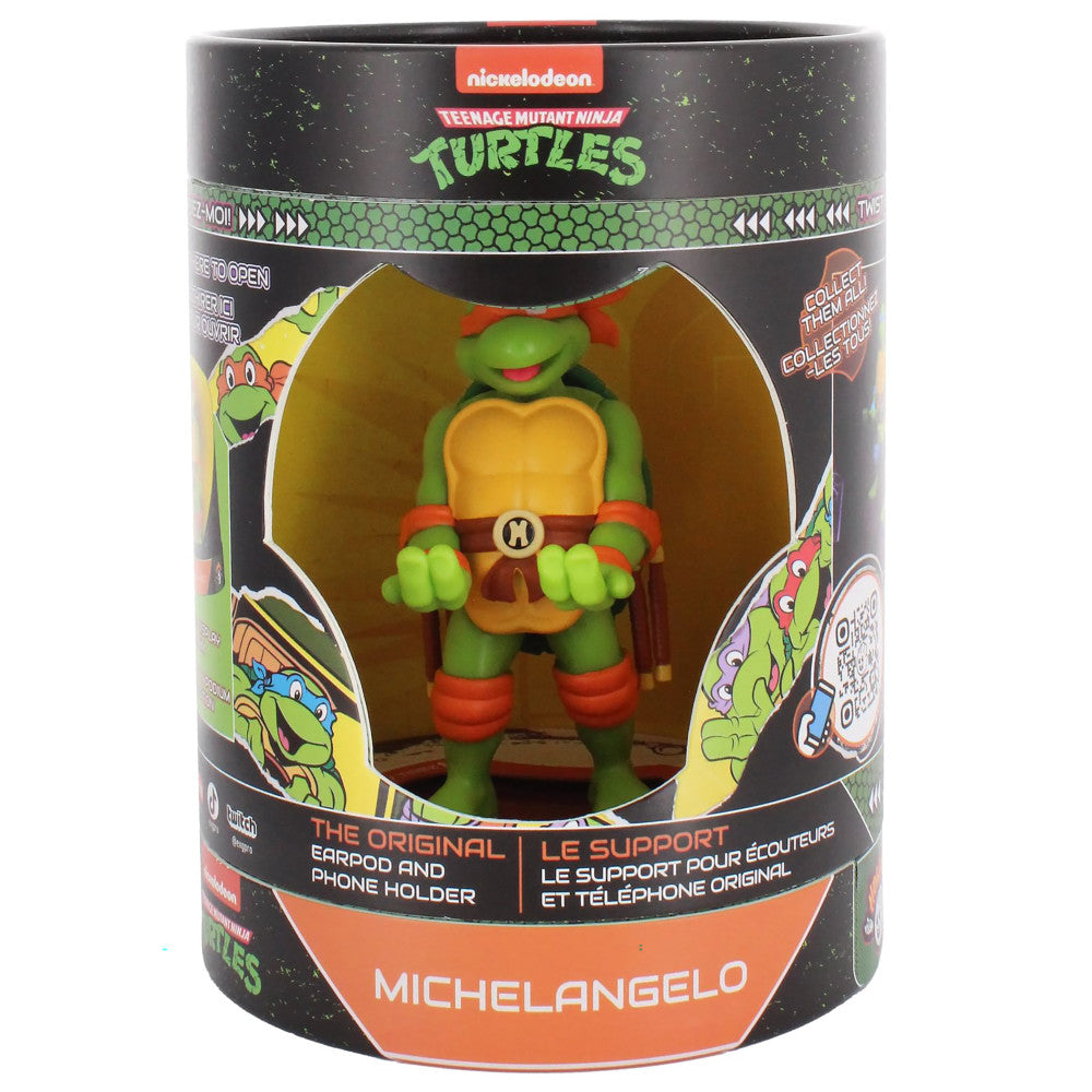 Exquisite Gaming TMNT Michelangelo Earbud & Phone Holder - Image 4