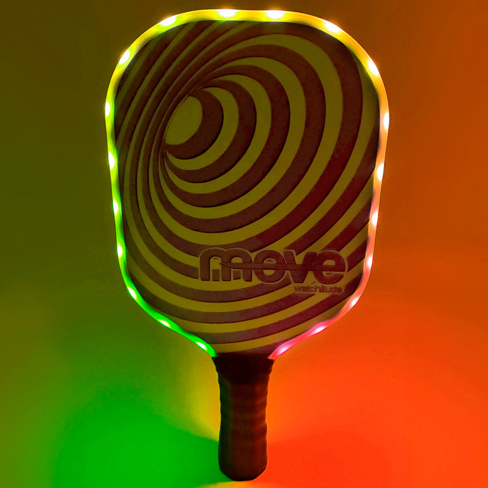 Watchitude Glow-in-the-Dark Pickleball Paddle and Ball Set - Image 6