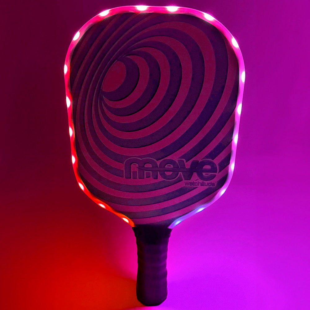 Watchitude Glow-in-the-Dark Pickleball Paddle and Ball Set - Image 7