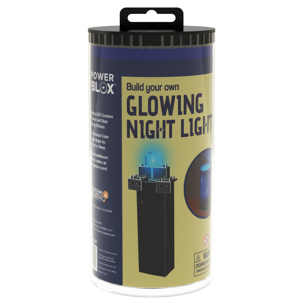 E-Blox Power Blox Space Explorer Night Light Kit, STEM Educational Toy for Children Ages 5+ - Image 2