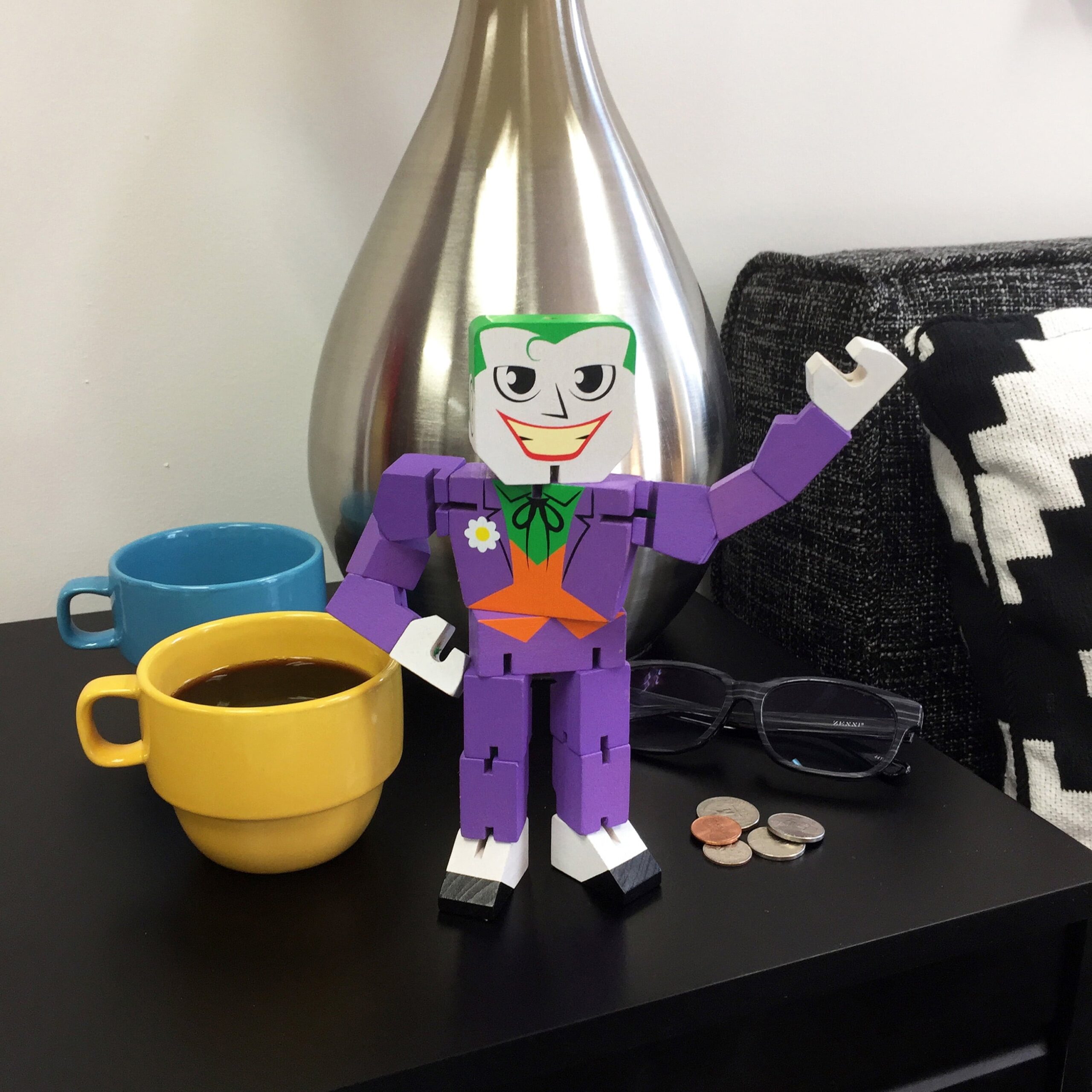 DC Comics Joker Wood Warriors 8 Inch Collectible Action Figure - Image 2