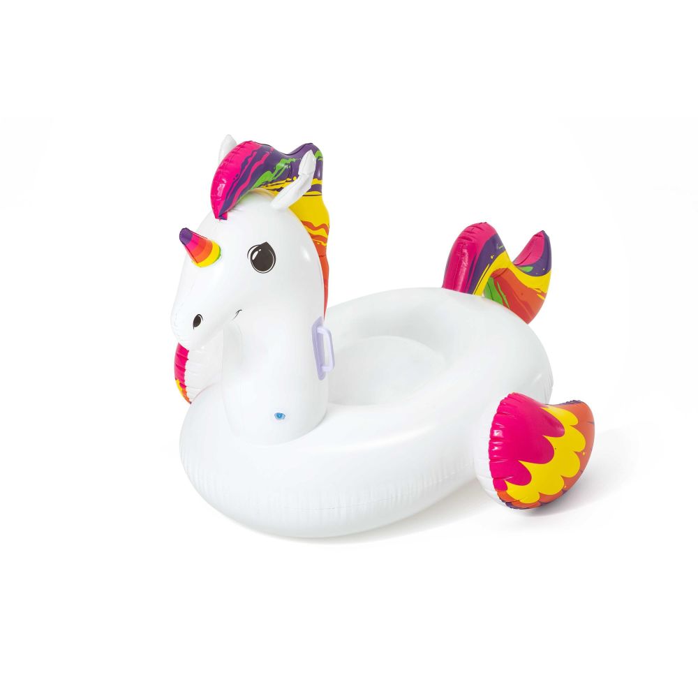 Bestway H2OGO! Fantasy Unicorn Inflatable Kids Ride-On Pool Float - Image 2