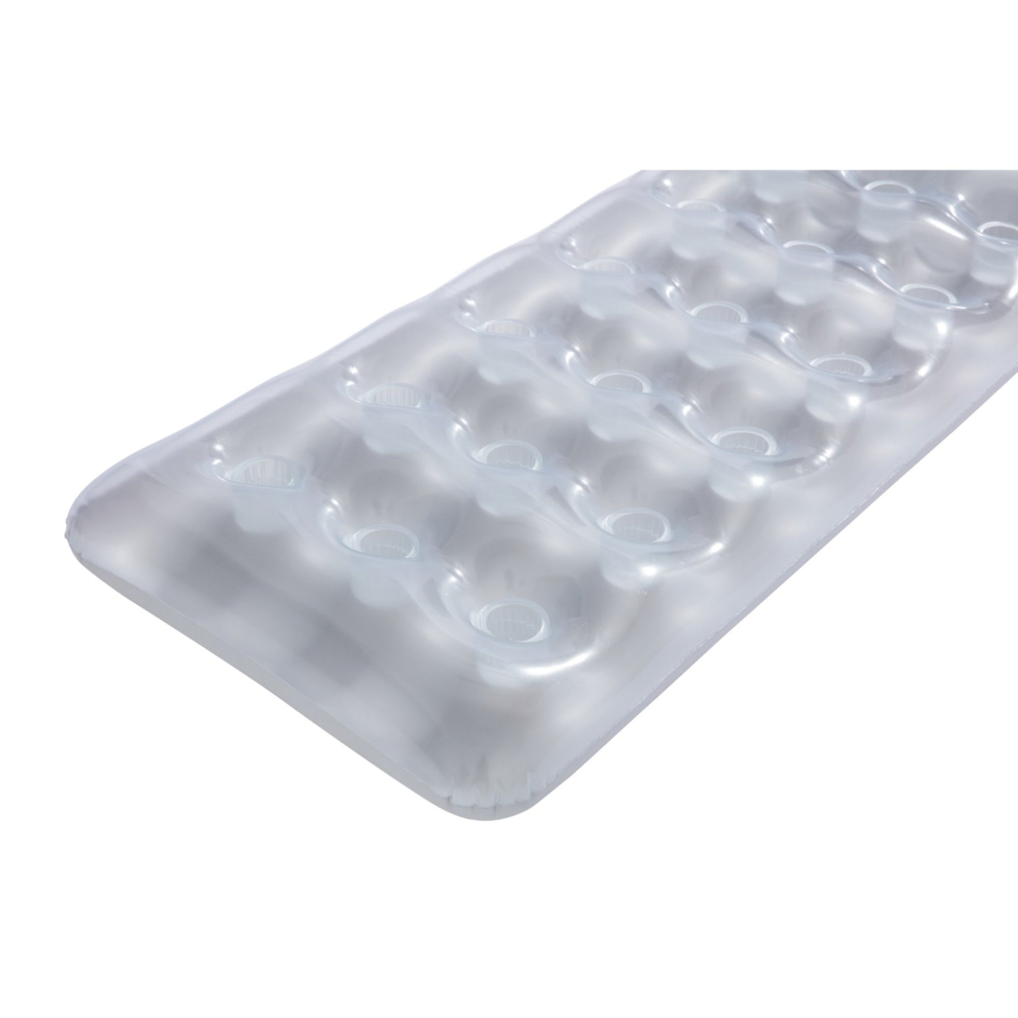 H2OGO! Metal Tech Lounge Inflatable Pool Float, 6'2" x 28" - Image 3