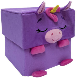 Happy Nappers Adorable Storables 15" Unicorn Plush - Purple & Pink