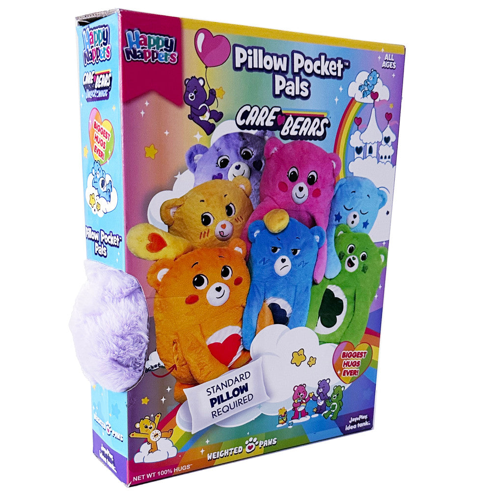 Care Bears Happy Nappers Share Bear Plush Pillow Pocket Pal - Image 2