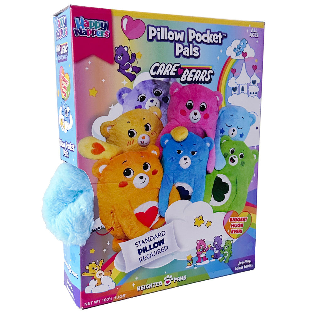 Happy Nappers Care Bears Bedtime Bear Pillow Pocket Pal - Image 2