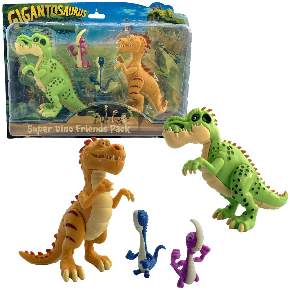 Gigantosaurus Super Dino Friends Action Figure Pack - 4 Piece Set - Image 7