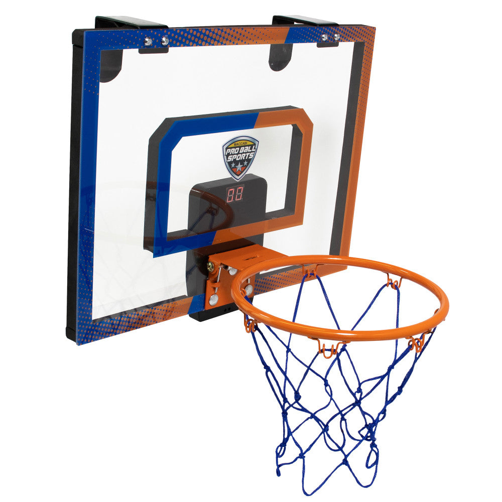 Pro Ball Electronic Over-the-Door Basketball Hoop Game - Image 5