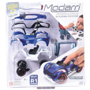 Modarri R1 Roadster Deluxe DIY Toy Car Kit - Interactive Building Fun for Kids 6+