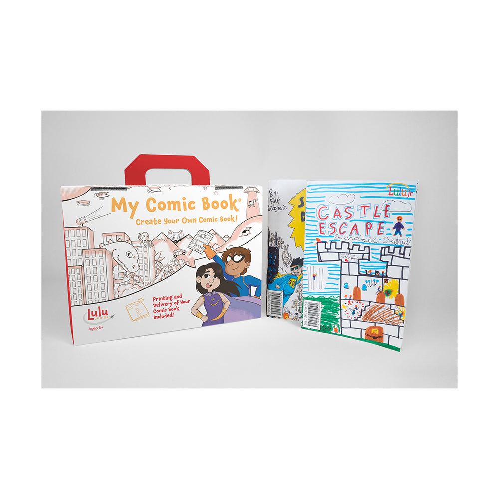 Lulu Jr. My Comic Book - Create Your Own Comic Book Kit - Image 3