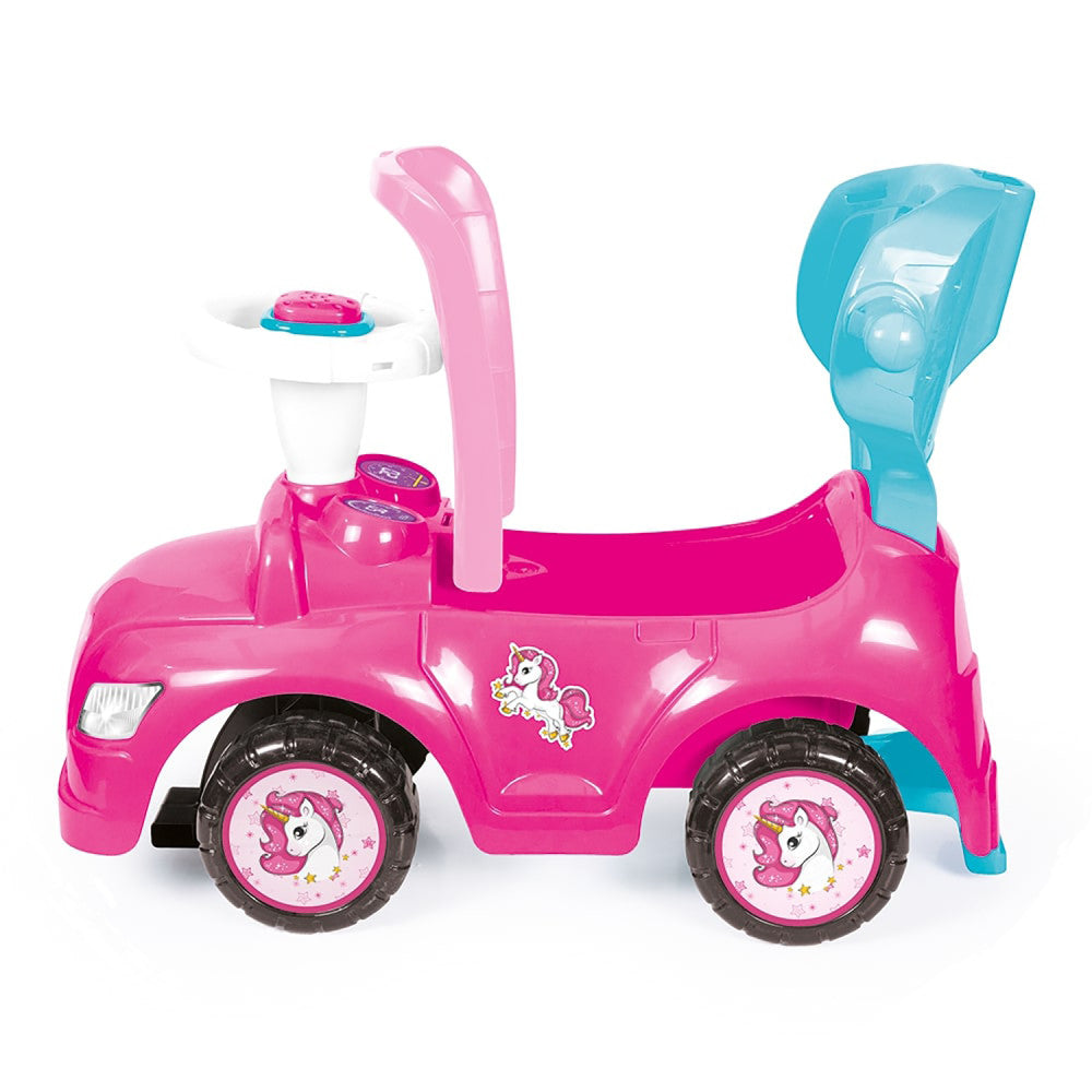 Dolu - Unicorn & Pink Ride On Car - 4-in-1 Versatility - Image 2