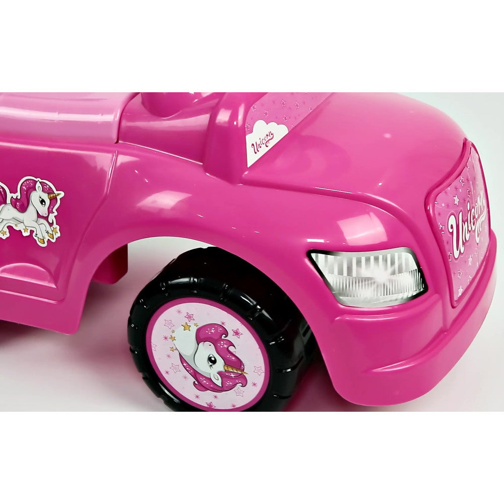 Dolu - Unicorn & Pink Ride On Car - 4-in-1 Versatility - Image 5