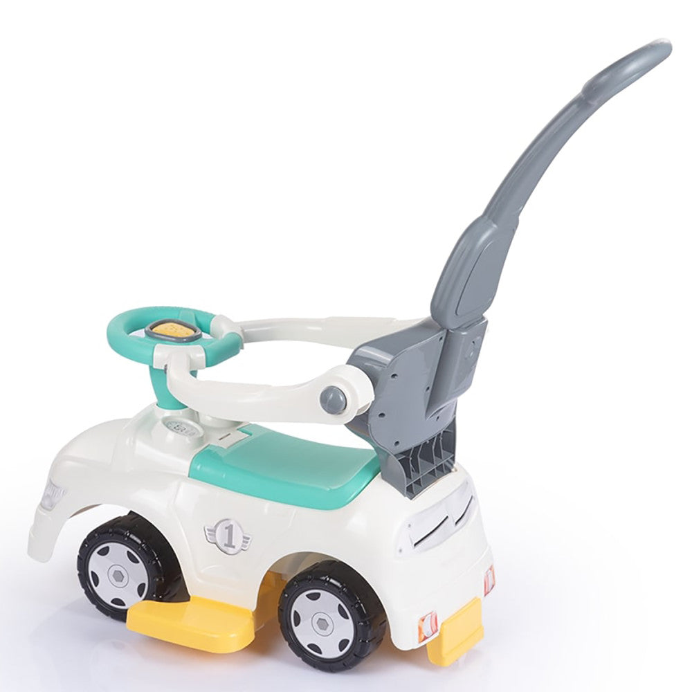 Dolu Ride-On Car - Transformable Toddler Toy - White, Green, Yellow - Image 5
