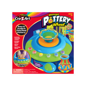 Cra-Z-Art Beginner's Motorized Pottery Wheel Art Kit
