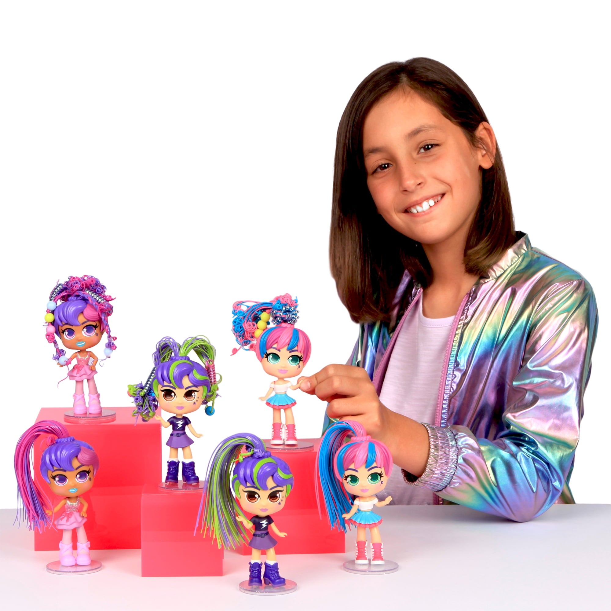 CurliGirls Hayli the Ballerina - Magical Curling Hair Doll - Image 2