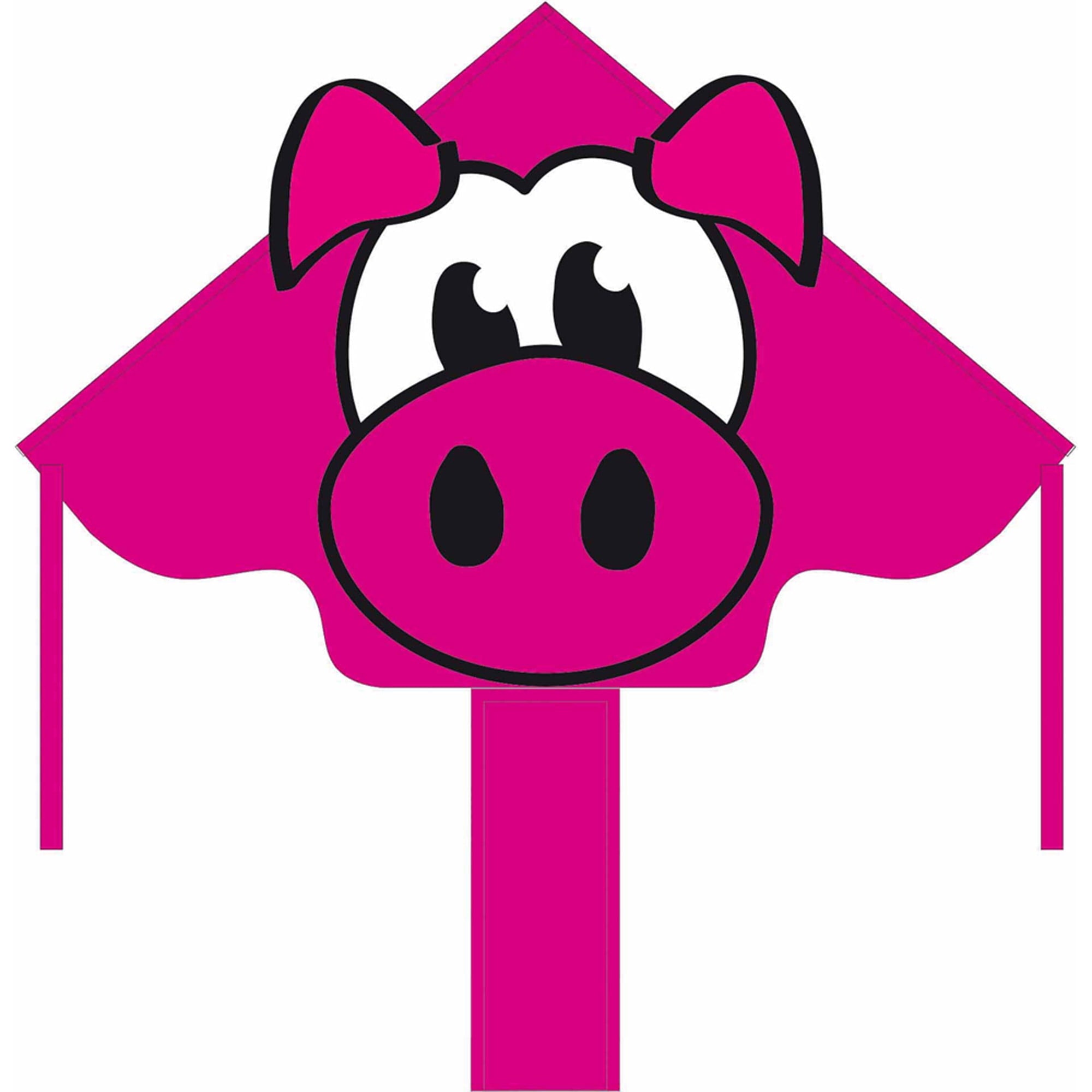 Whimsical Winged Piglet Kite - Sky High Fun for All Ages