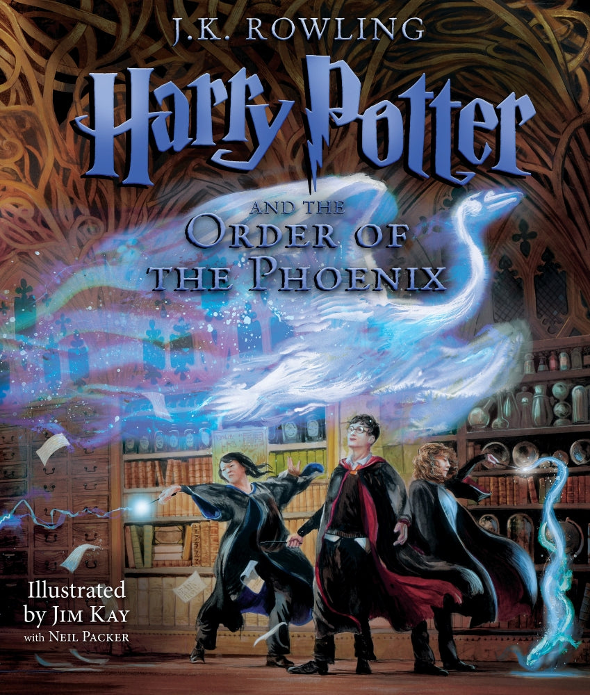 Harry Potter and the Order of the Phoenix Illustrated Hardcover ?C Deluxe Edition