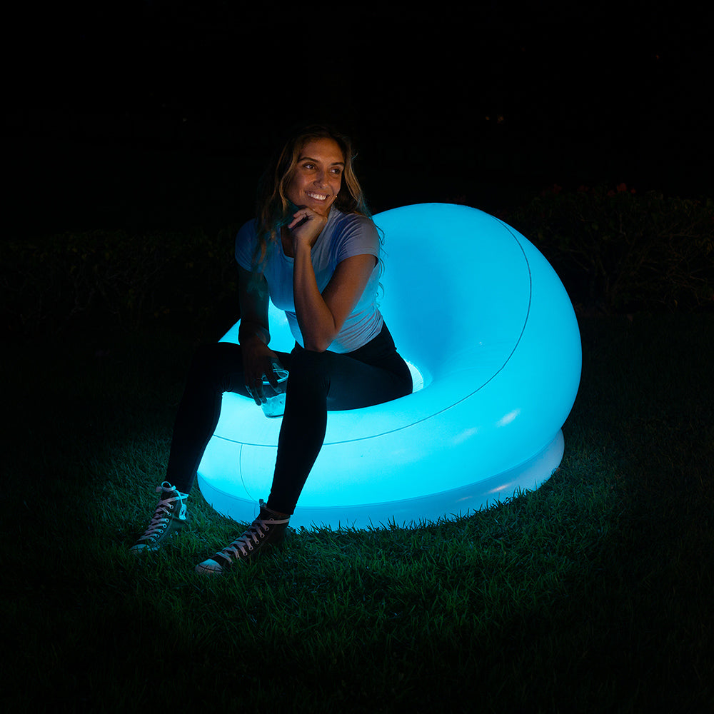 AirCandy Illuminated LED BloChair ?C Multi-Color Light Show - Image 2
