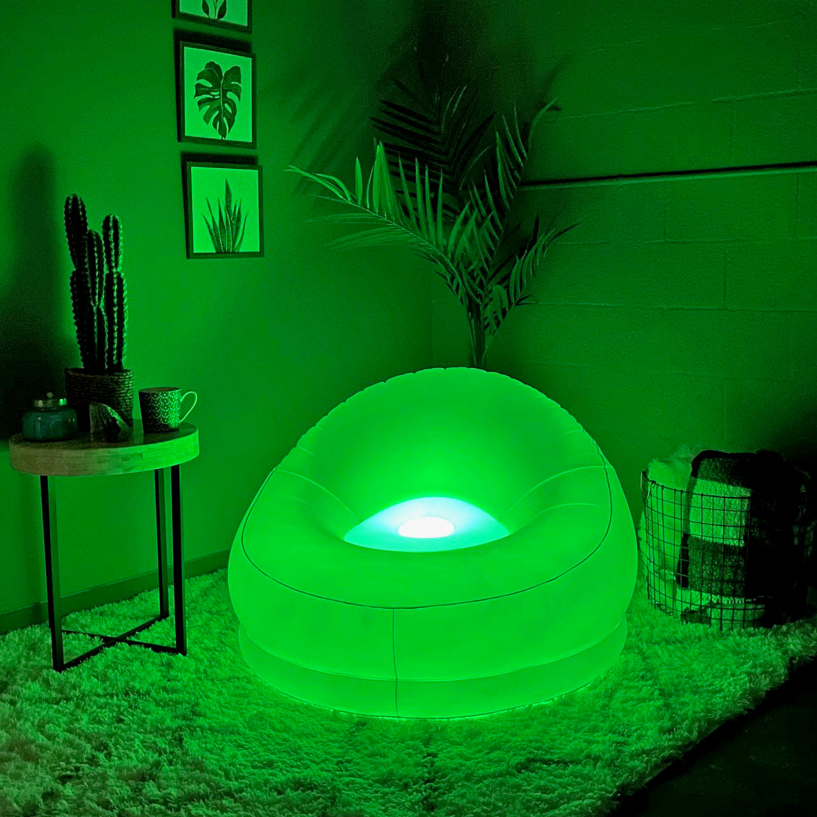 AirCandy Illuminated LED BloChair ?C Multi-Color Light Show - Image 4